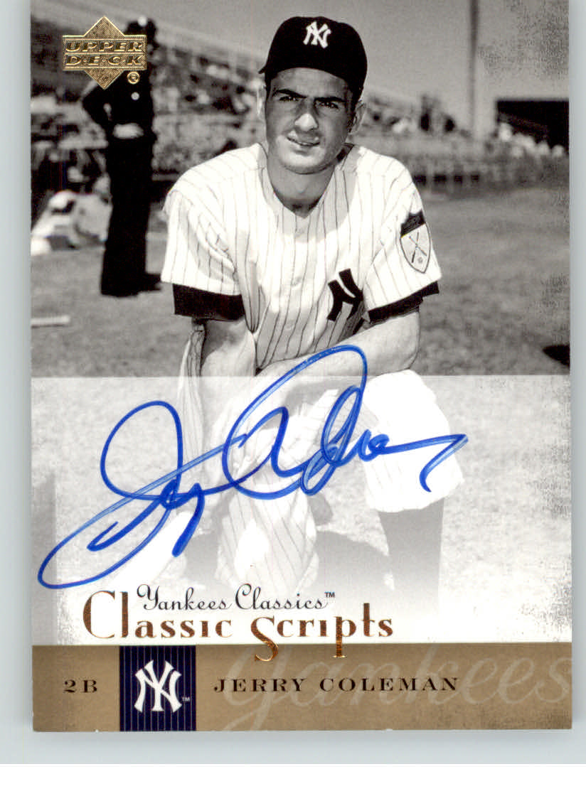 2004 UD YANKEES CLASSICS SCRIPTS BASEBALL ASSORTED SINGLES U-PICK - Picture 100 of 105