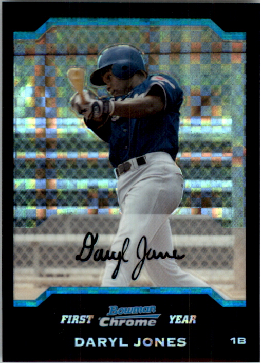 2004 Bowman Chrome Draft X-Fractors #BDP102 Daryl Jones