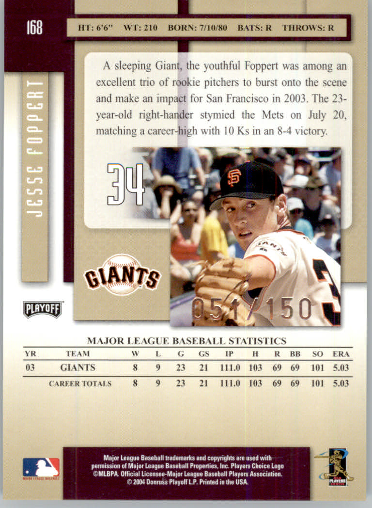 2004 Playoff Prestige Baseball "Xtra Bases" Parallel Cards - Bild 11 von 11