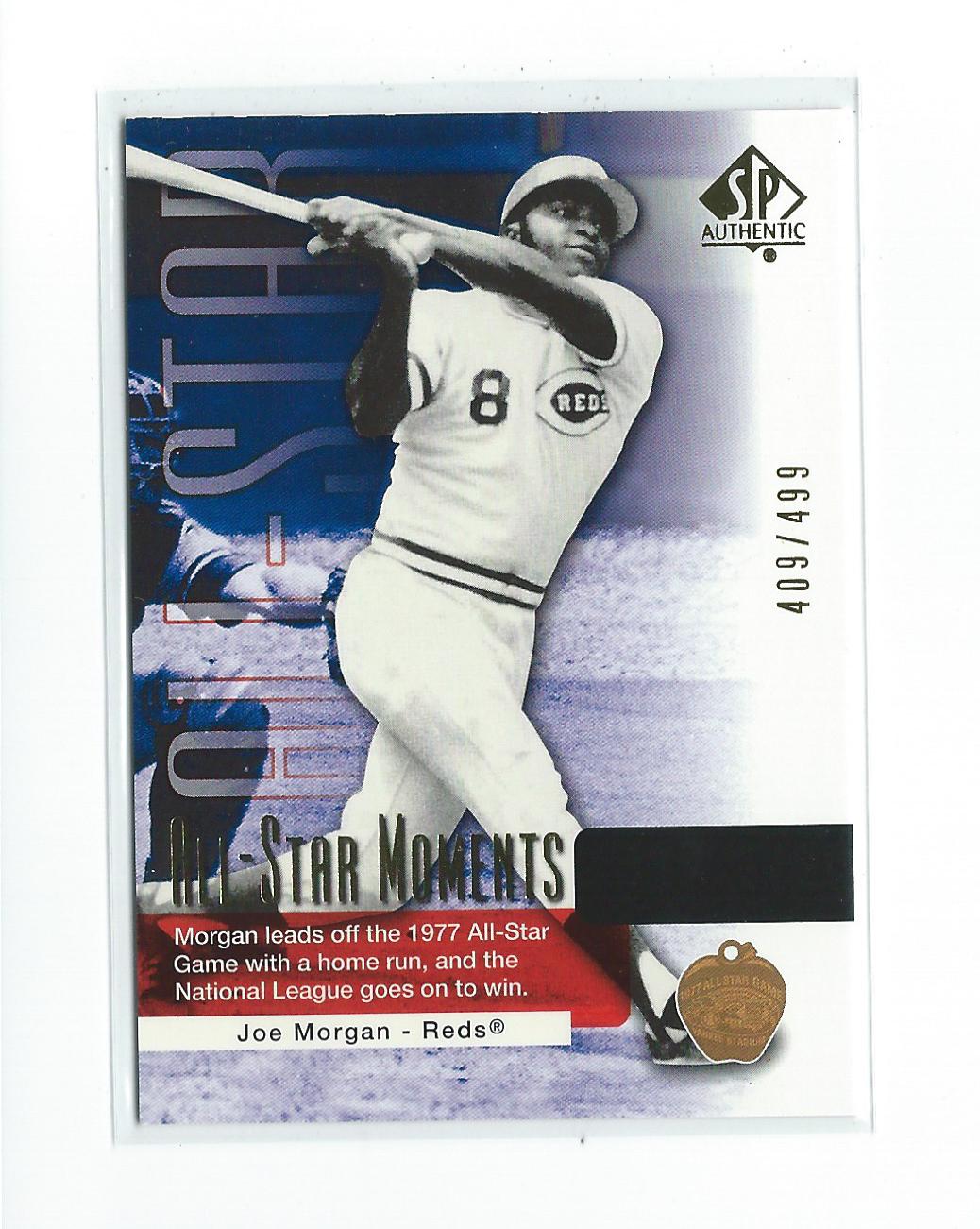 2004 SP Authentic 499/249 #154 Joe Morgan ASM