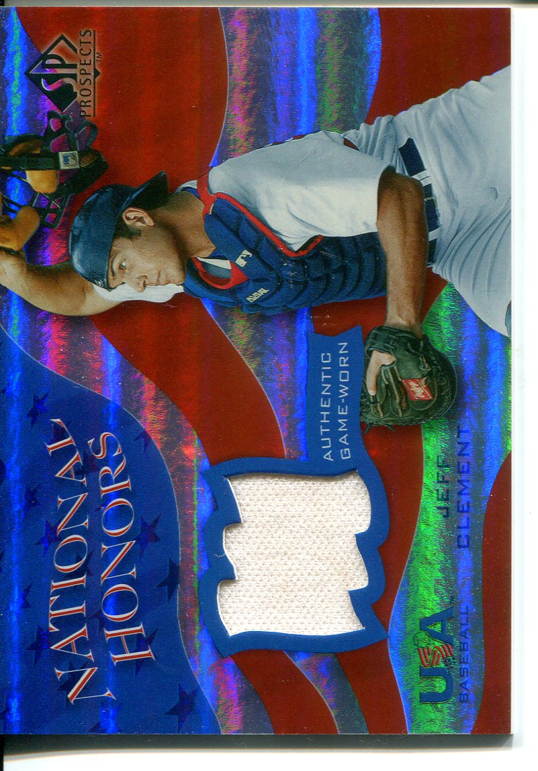 2004 SP Prospects National Honors USA Jersey #JC Jeff Clement
