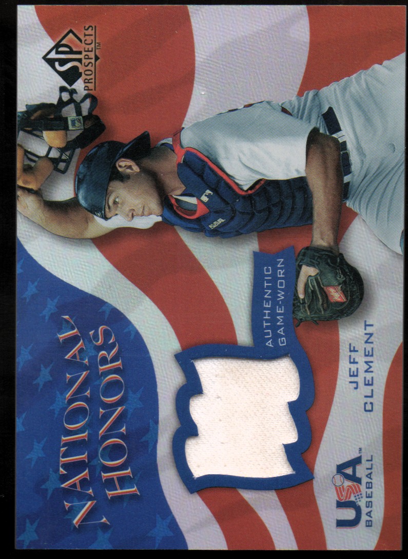 2004 SP Prospects National Honors USA Jersey #JC Jeff Clement