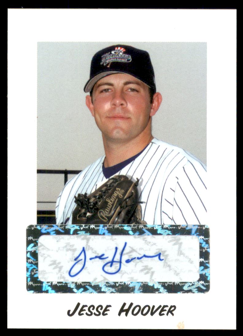 2004 Just Rookies Autographs #37 Jesse Hoover/325 *