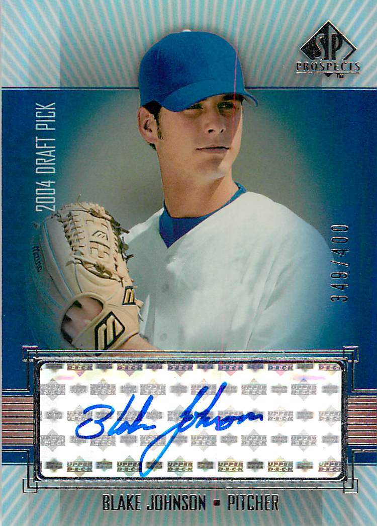 2004 SP Prospects #334 Blake Johnson AU/400 RC