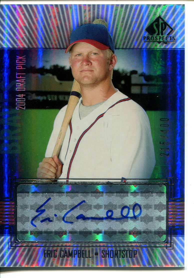 2004 SP Prospects #346 Eric Campbell AU/400 RC