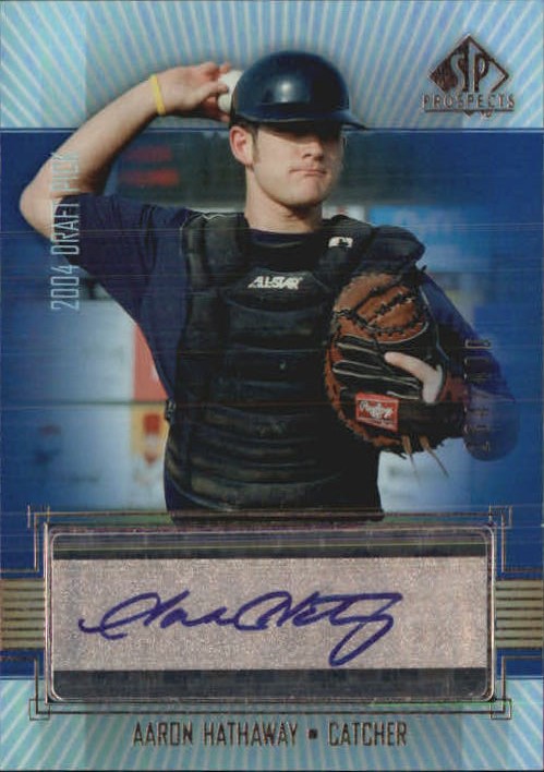 2004 SP Prospects #377 A.Hathaway AU/400 RC