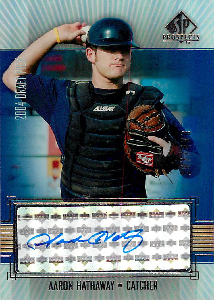 2004 SP Prospects #377 A.Hathaway AU/400 RC