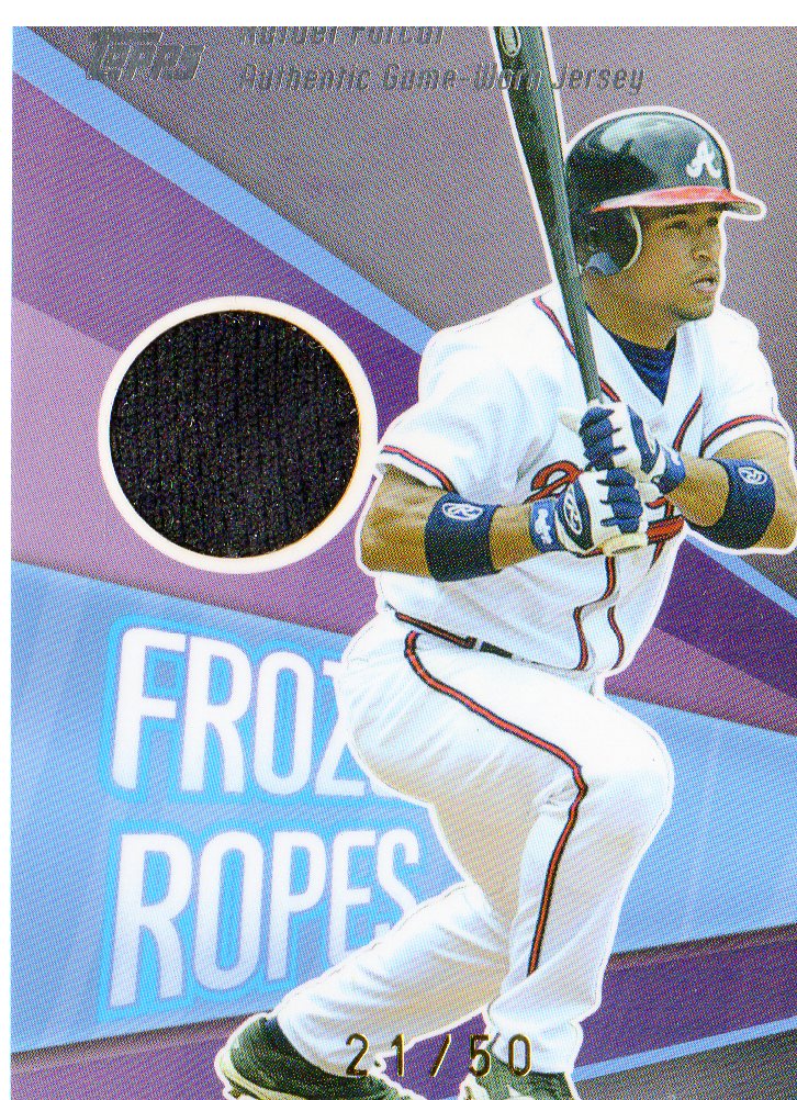 2004 Topps Clubhouse Frozen Ropes Relics #RF Rafael Furcal Jsy