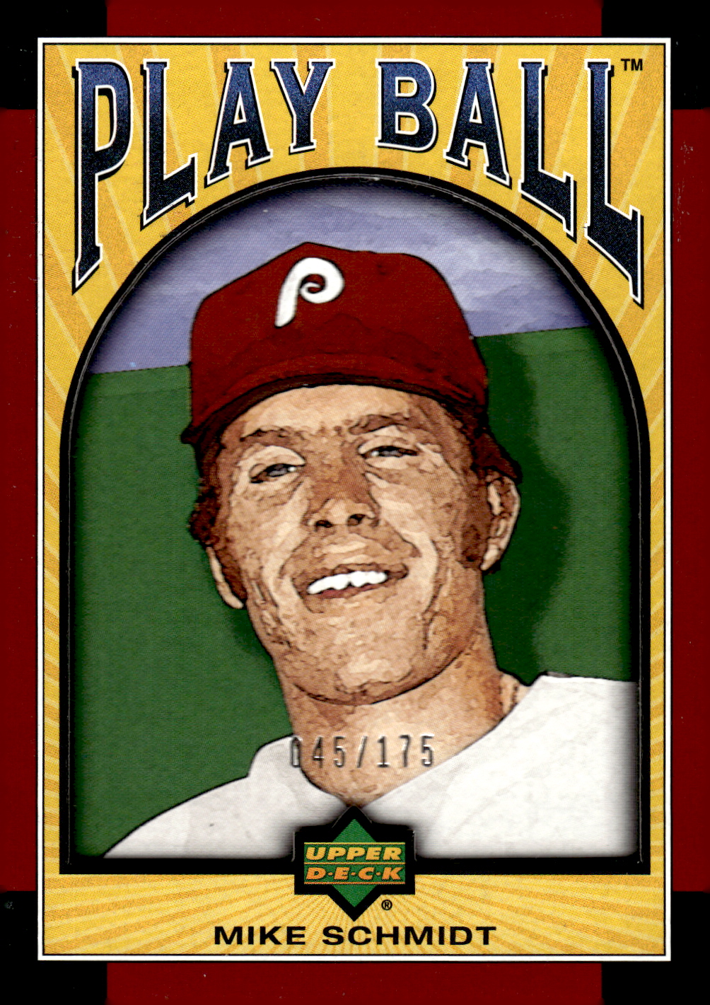 2004 Upper Deck Play Ball Parallel 175 #21 Mike Schmidt