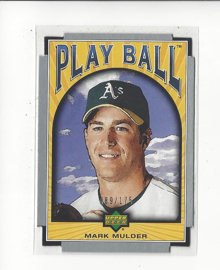 2004 Upper Deck Play Ball Parallel 175 #60 Mark Mulder