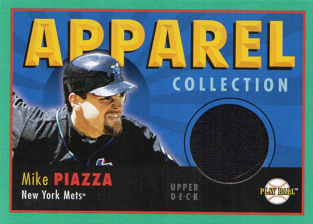 2004 Upper Deck Play Ball Apparel Collection #PI Mike Piazza