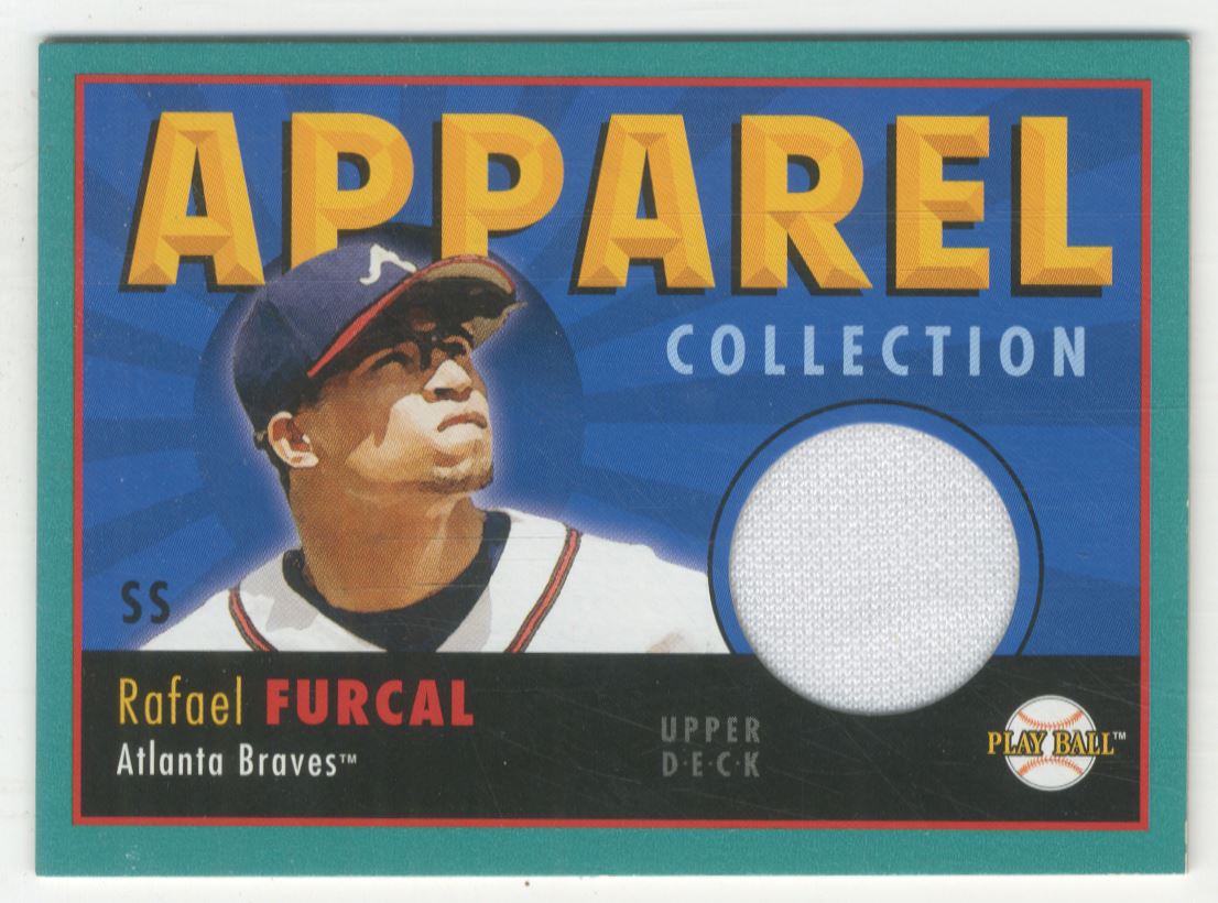 2004 Upper Deck Play Ball Apparel Collection #RF Rafael Furcal