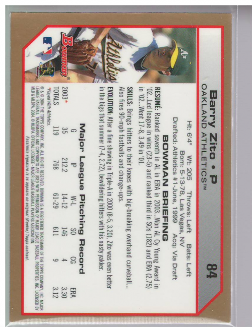 B1254- 2004 Bowman Baseball Cards 251-330 +Inserts -You Pick- 15+ FREE US SHIP - Picture 167 of 198