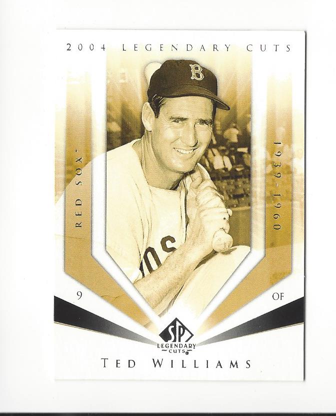 2004 SP Legendary Cuts #112 Ted Williams