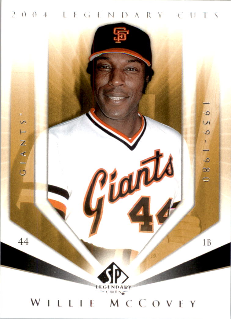 2004 SP Legendary Cuts #123 Willie McCovey