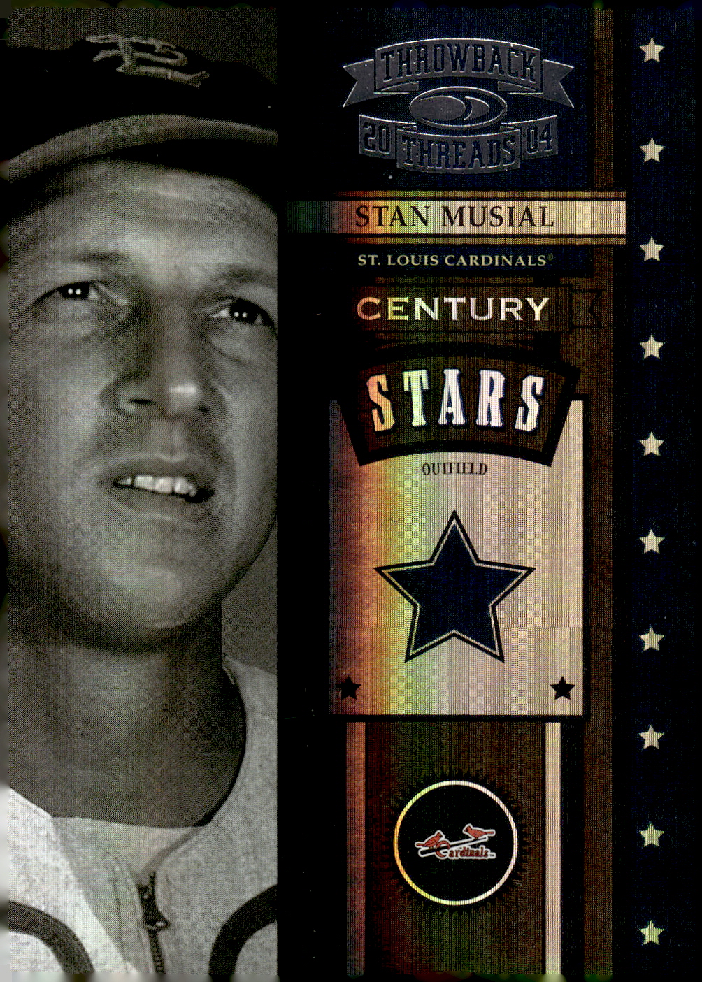 2004 Throwback Threads Century Stars Spectrum #53 Stan Musial