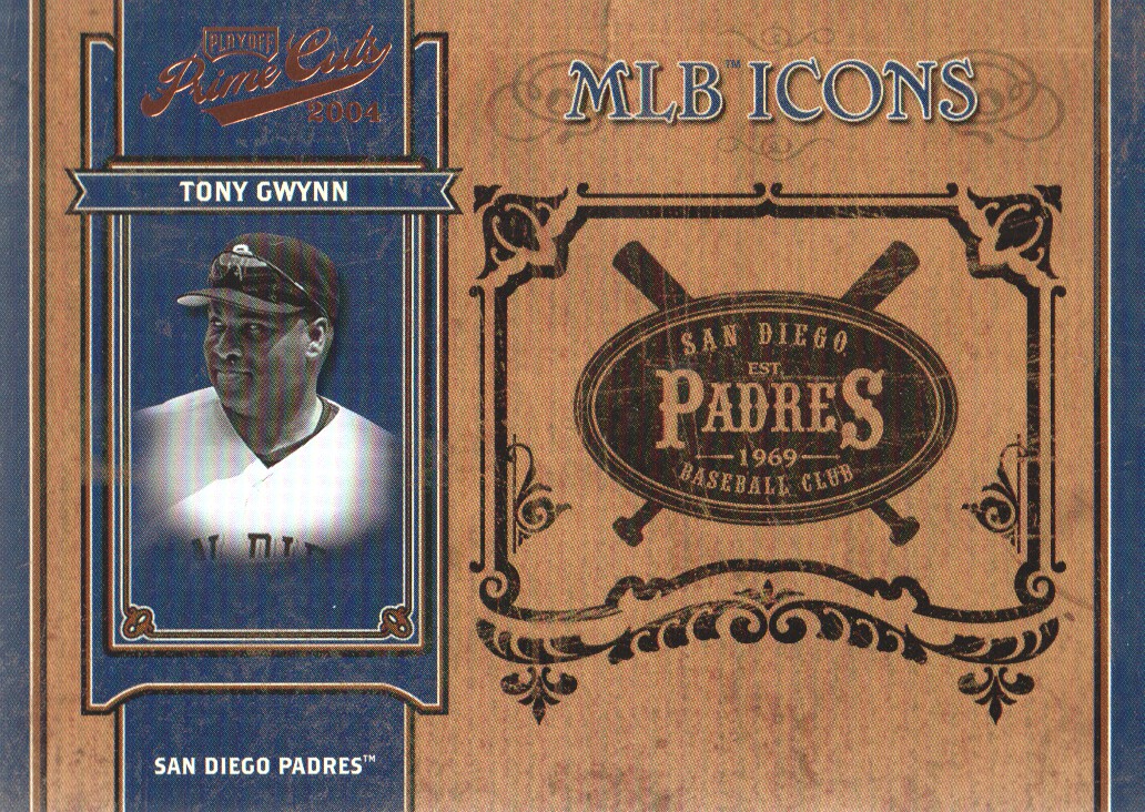 2004 Prime Cuts II MLB Icons #MLB87 Tony Gwynn Gray