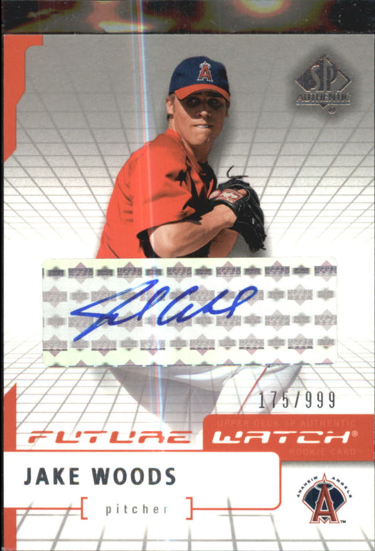 2004 SP Authentic Future Watch Autograph #107 Jake Woods FW