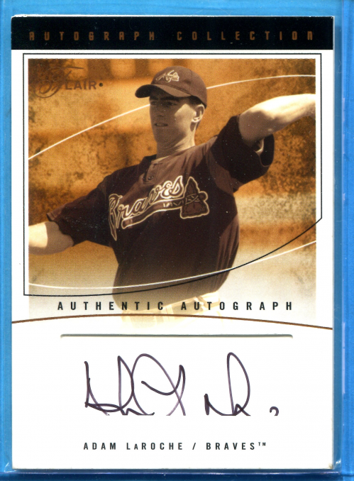 2004 Flair Autograph #ALR Adam LaRoche/280