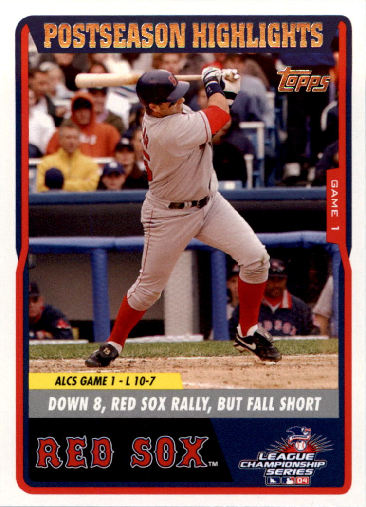 2004 Red Sox Topps World Champions #43 Kevin Millar ALCS1 - NM-MT