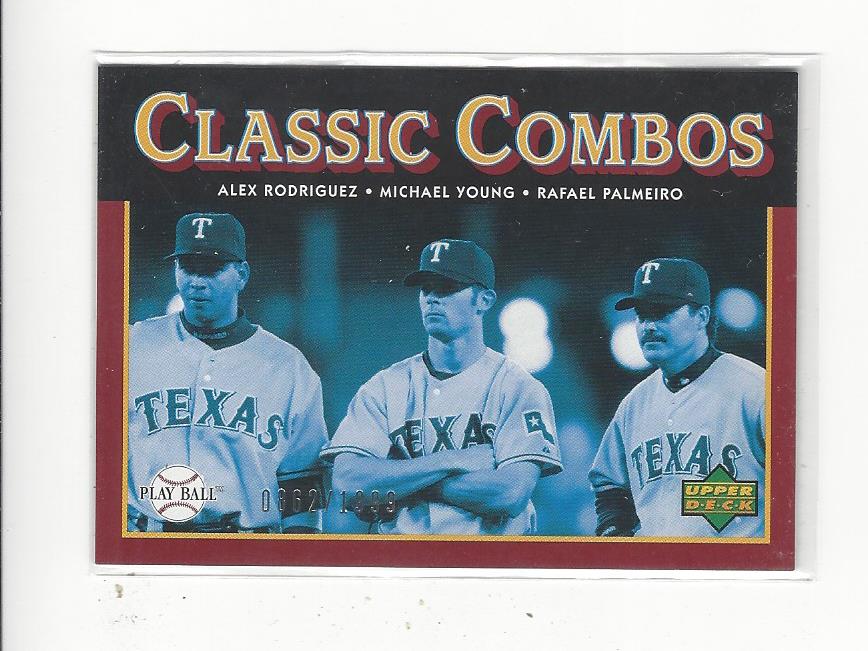 2004 Upper Deck Play Ball #181 Raffy/A.Rod/Young CC