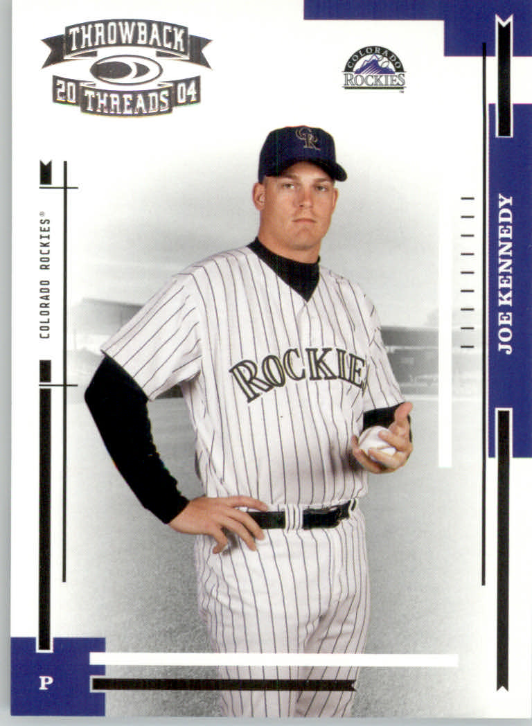 2004 Throwback Threads #67 Joe Kennedy