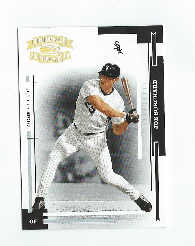 2004 Throwback Threads Gold Proof #48 Joe Borchard