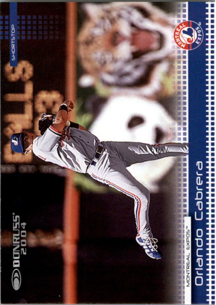 2004 Donruss #307 Orlando Cabrera
