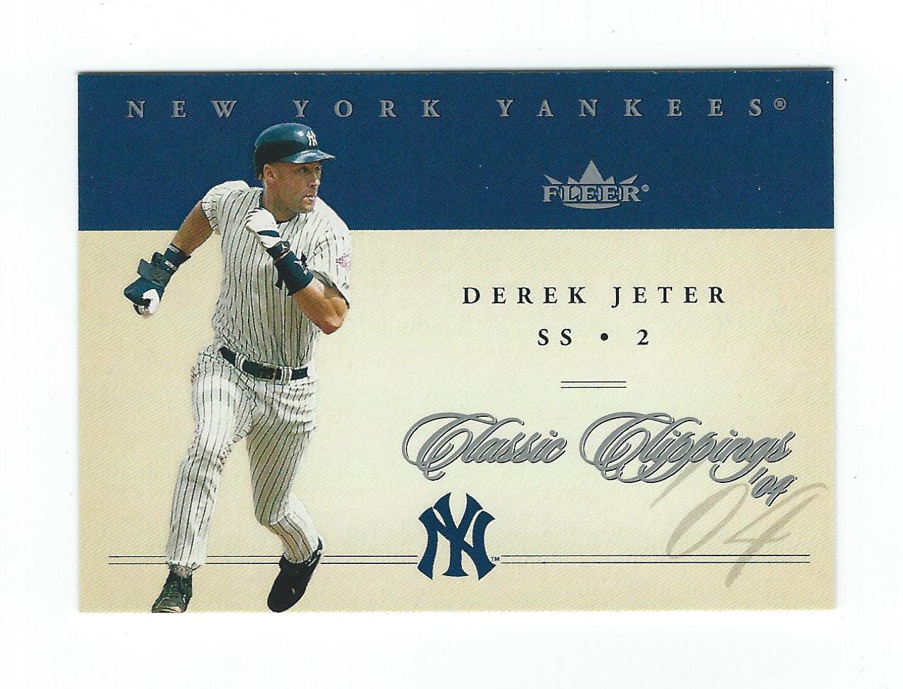2004 Classic Clippings #2 Derek Jeter