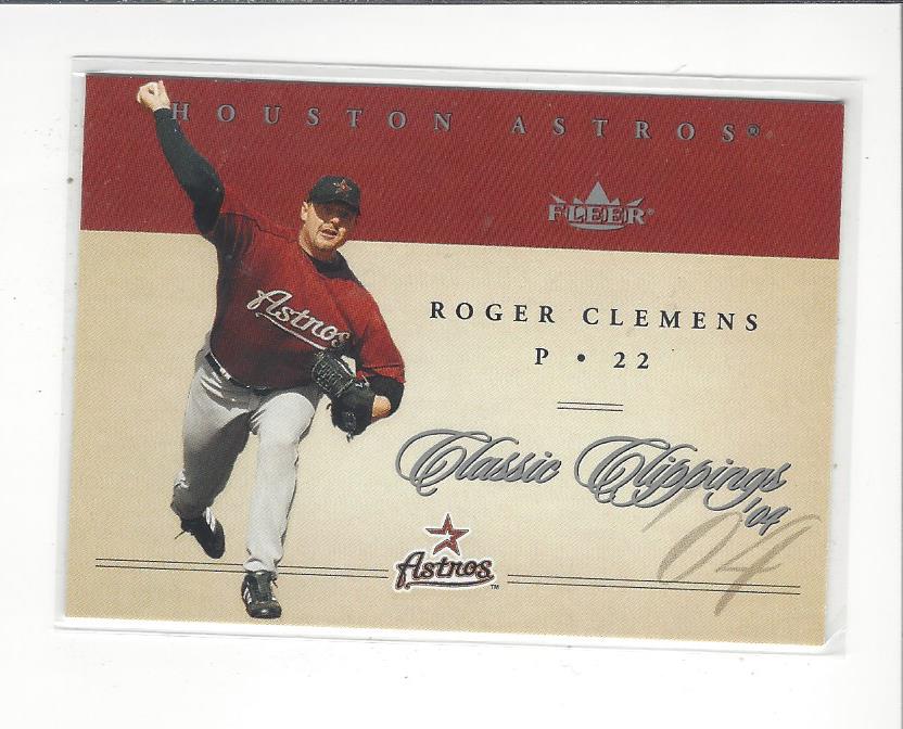 Roger Clemens cards (1987-2022) Red Sox Yankees Blue Jays Astros - You Choose - Picture 283 of 356
