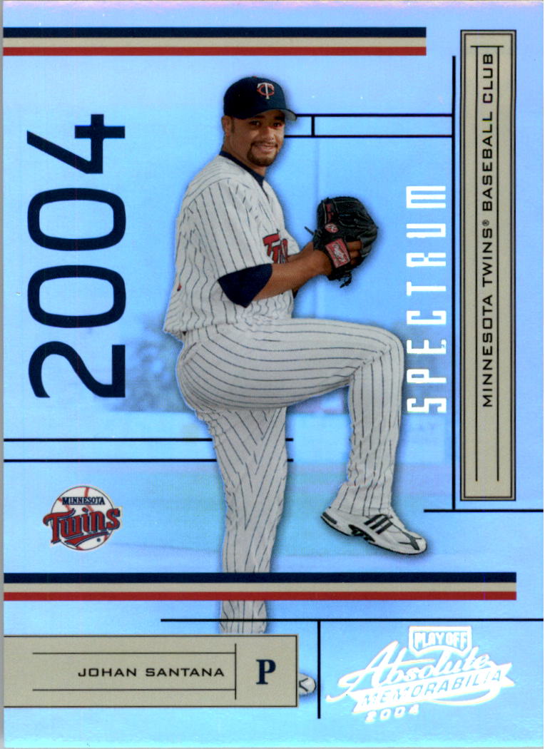 2003 Topps Baseball Card #384 Johan Santana