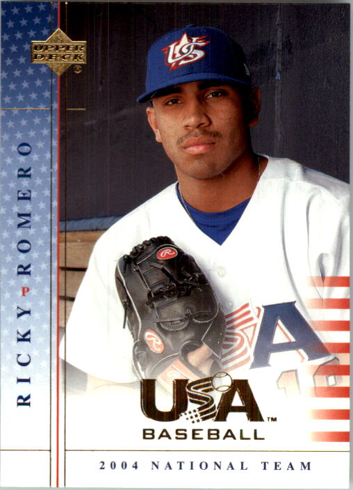 200405 (TEAM USA) USA Baseball National Team 43 Ricky