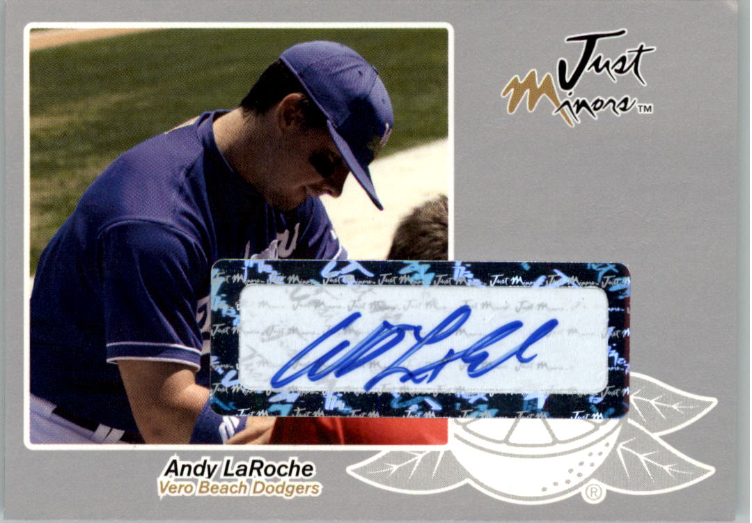 2005 Just Autographs Signatures Silver #40 Andy LaRoche