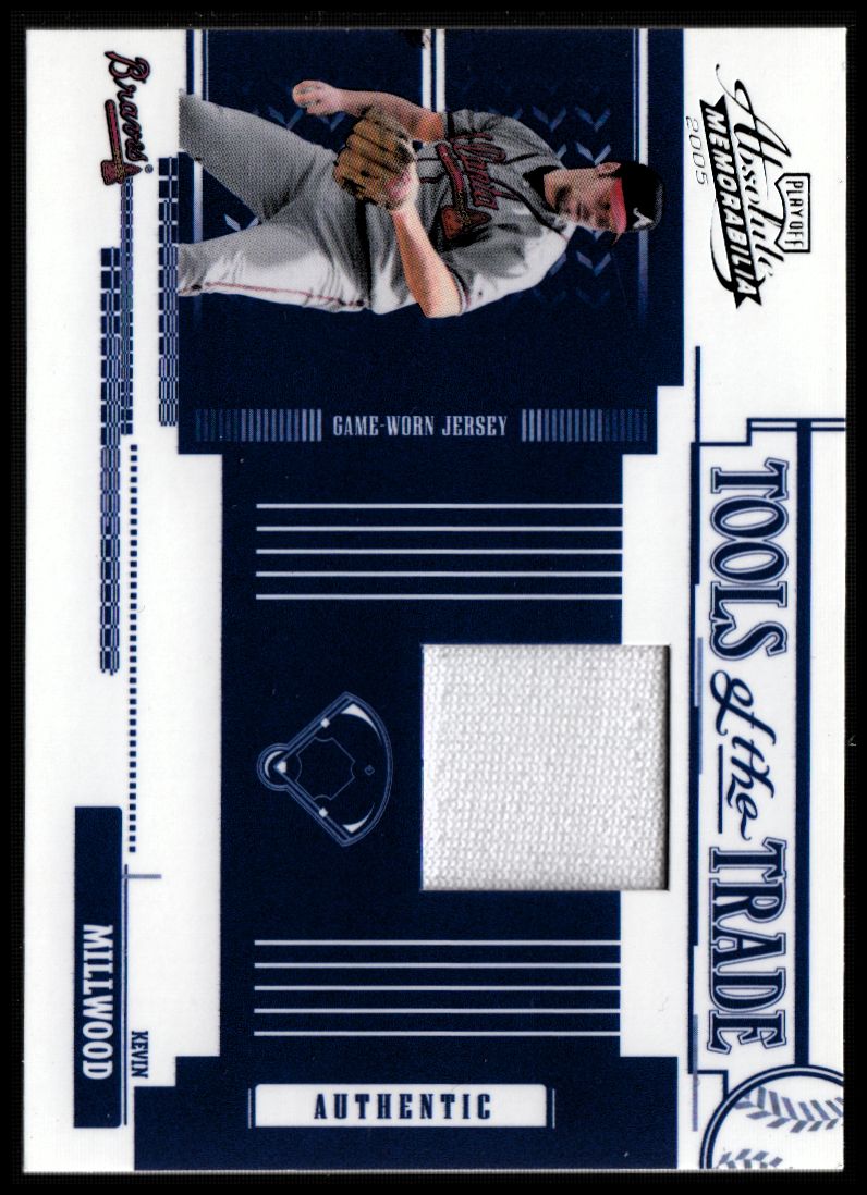 2005 Absolute Memorabilia Tools of the Trade Jersey Reverse #143 Kevin Millwood Braves/1