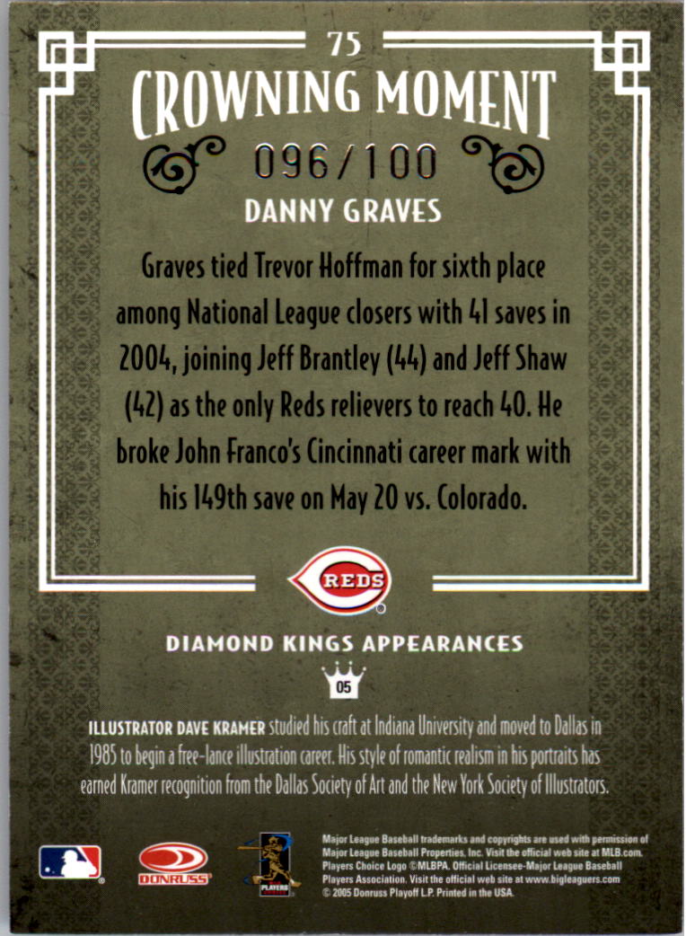 Diamond Kings 2005 enmarcado azul tú eliges #d/100 - Imagen 15 de 89