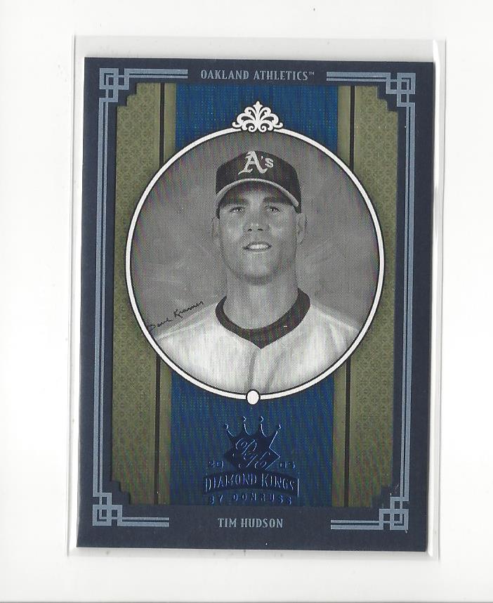 2005 Diamond Kings Framed Blue #165 Tim Hudson