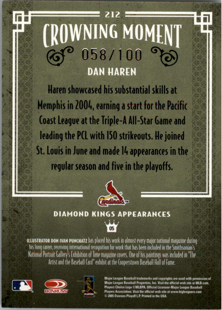 Diamond Kings 2005 enmarcado azul tú eliges #d/100 - Imagen 45 de 89