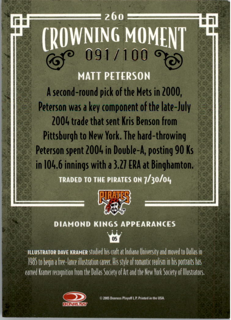 Diamond Kings 2005 enmarcado azul tú eliges #d/100 - Imagen 55 de 89
