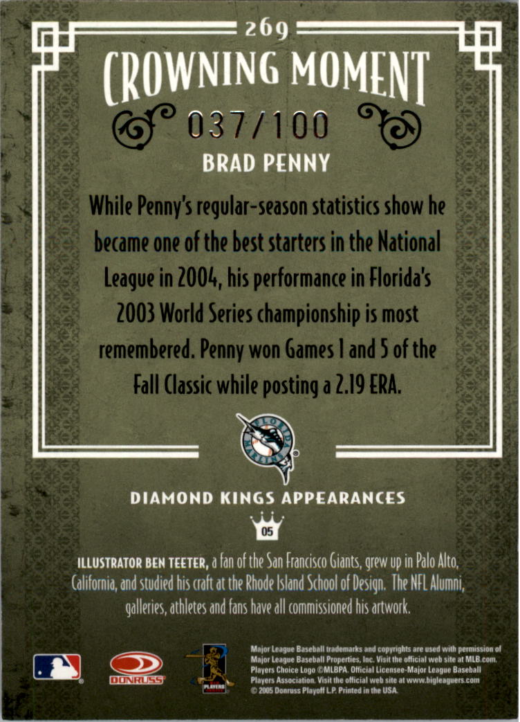Diamond Kings 2005 enmarcado azul tú eliges #d/100 - Imagen 57 de 89