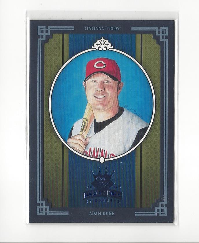 2005 Diamond Kings Framed Blue #337 Adam Dunn