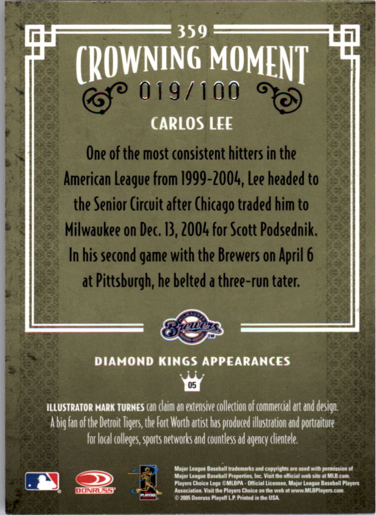 Diamond Kings 2005 enmarcado azul tú eliges #d/100 - Imagen 63 de 89
