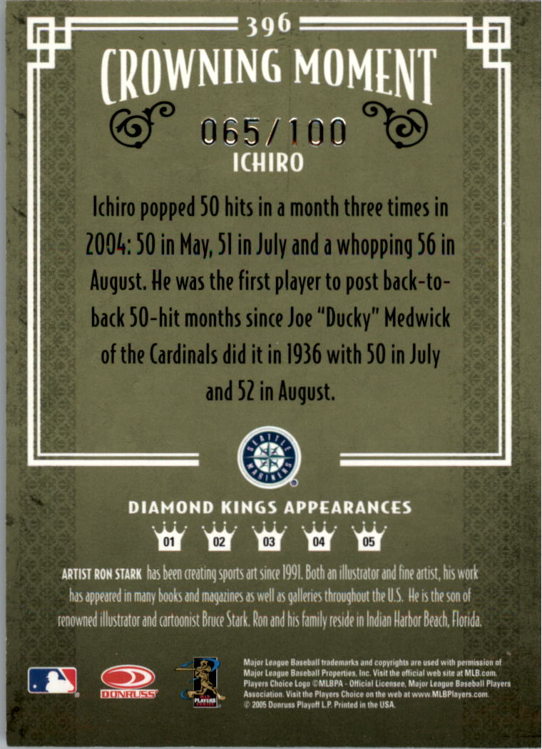 Diamond Kings 2005 enmarcado azul tú eliges #d/100 - Imagen 75 de 89