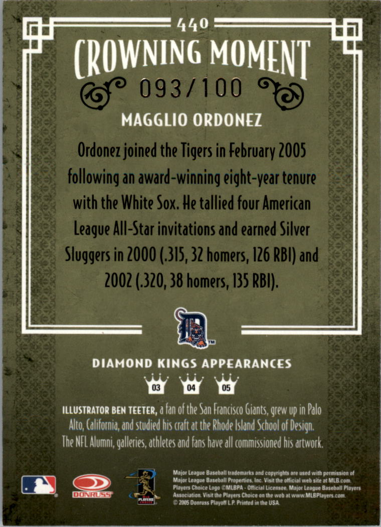 Diamond Kings 2005 enmarcado azul tú eliges #d/100 - Imagen 87 de 89