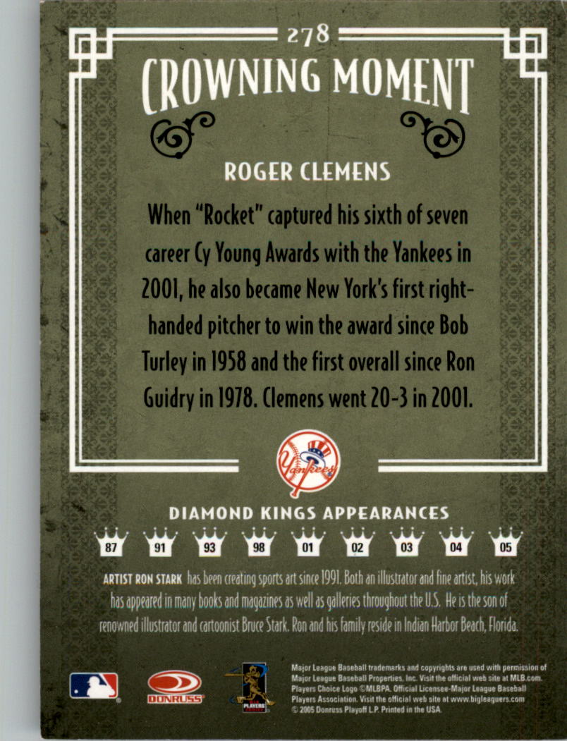 2005 Diamond Kings Framed Red 201-300 YOU PICK - Picture 121 of 150