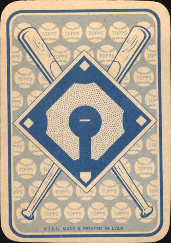 1968 Topps Game Card Inserts #31 Joe Torre Vg back image