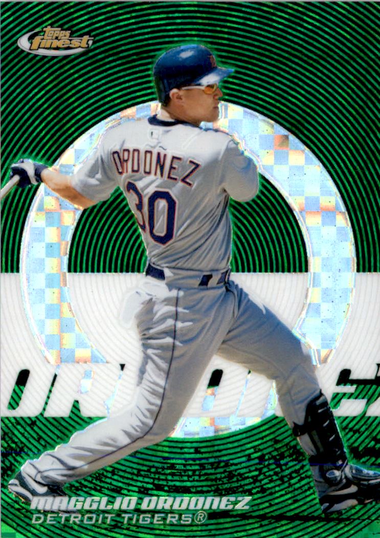 2005 Finest X-Fractors Green #86 Magglio Ordonez