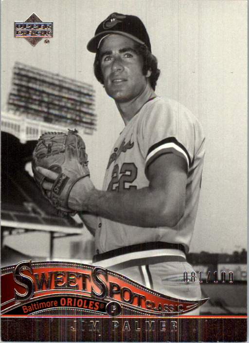 2005 Sweet Spot Classic Silver #42 Jim Palmer