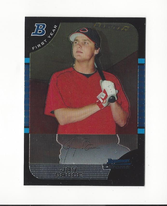 2005 Bowman Chrome Draft #BDP32 Jay Bruce FY RC