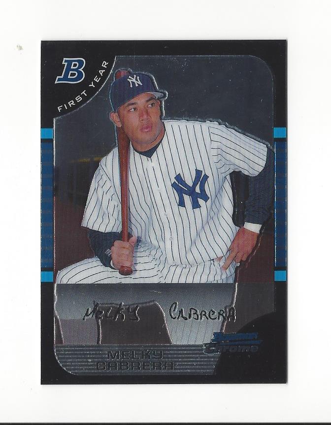 2005 Bowman Chrome Draft #BDP159 Melky Cabrera FY