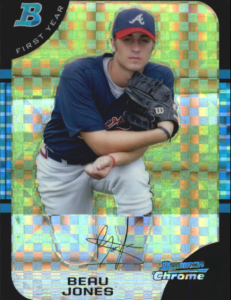 2005 Bowman Chrome Draft X-Fractors #BDP33 Beau Jones FY